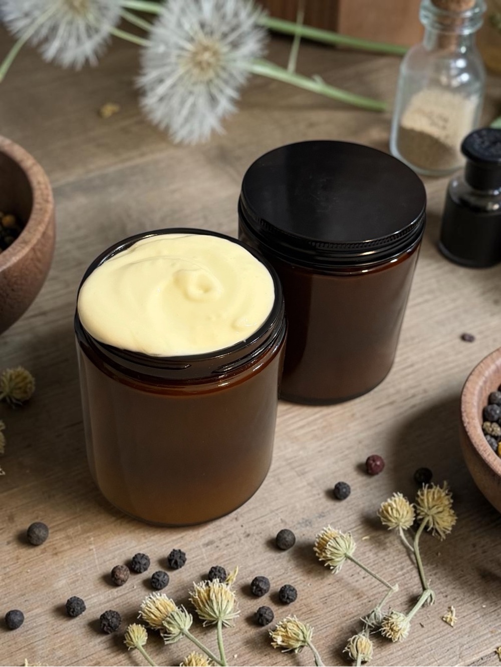 New! Body Lotion Shea Cocoa Butter Tallow Rice Oil Dandelion Orchid & Vine